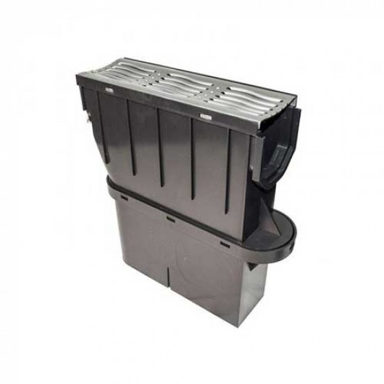 Floplast FloDrain Galvanised Grate Sump/Trap Unit