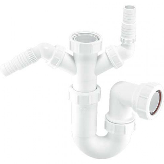 McAlpine Sink Waste 2 Nozzle Adjustable