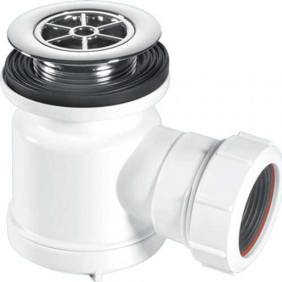 McAlpine Shower Trap 50mm Chrome