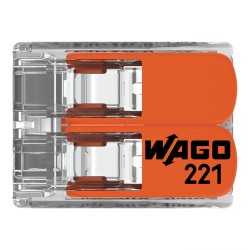 Wago 221 Compact Connector 4mm 32A 2 Port