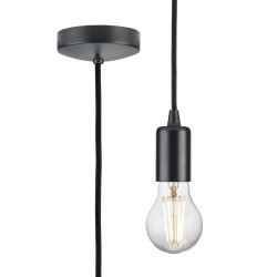 MLA Pendant Anthracite 1.8m Drop