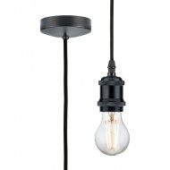 MLA Vintage Pendant Anthracite 1.8m Drop