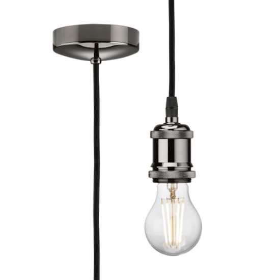 MLA Vintage Pendant Black Nickel 1.8m Drop
