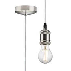MLA Vintage Pendant Polished Chrome 1.8m Drop