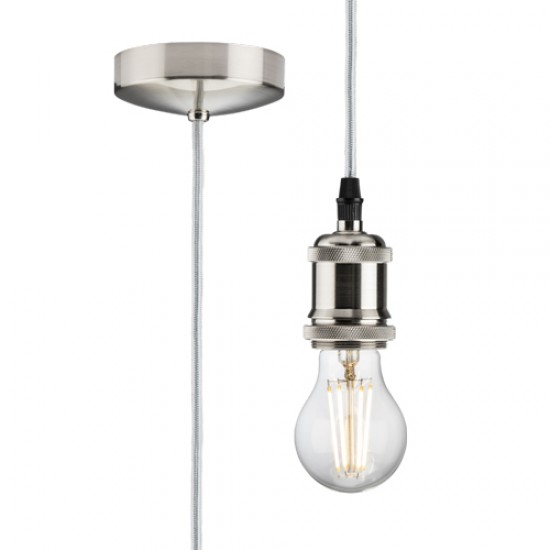 MLA Vintage Pendant Polished Chrome 1.8m Drop