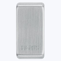 BG Nexus Grid Lights Brushed Steel