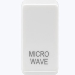 BG Nexus Grid Microwave White