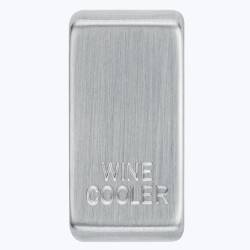 BG Nexus Grid Wine Cooler Brushed Steel