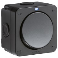 Knightsbridge Switch Single 2W IP66