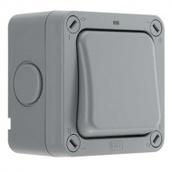BG Storm Plateswitch 1G 2W IP66