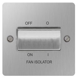 BG Flatplate Fan Isolator B/Steel