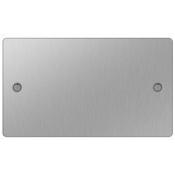 BG Flatplate Blank Plate Double B/Steel