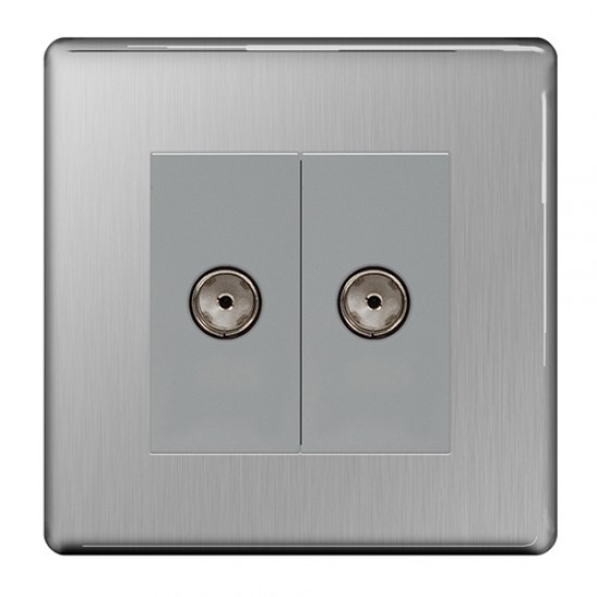 BG Screwless TV Double B/Steel