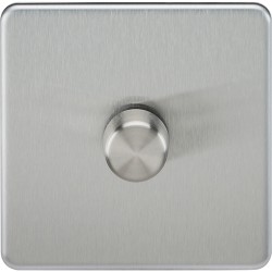 MLA Screwless Dimmer 1G B/Chrome