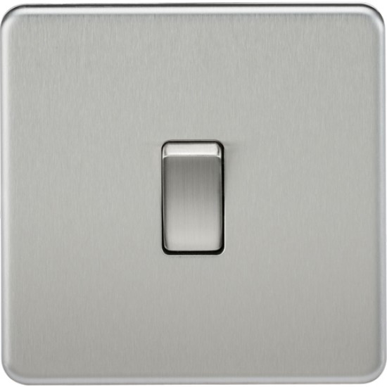 MLA Screwless 20Amp D/P B/Chrome
