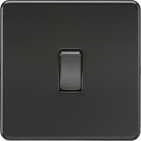 MLA Screwless 20Amp D/P Matt Black