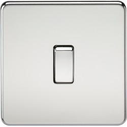 MLA Screwless 20Amp D/P P/Chrome