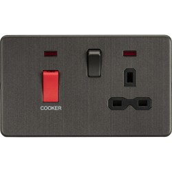 MLA Screwless Cooker Panel Matt White