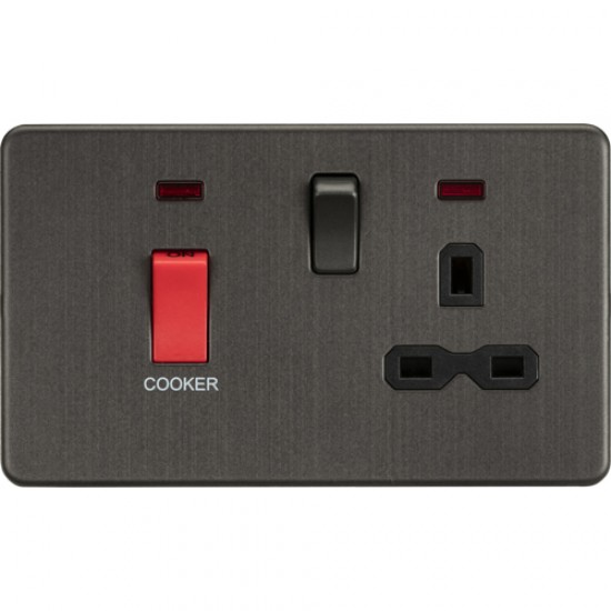 MLA Screwless Cooker Panel Matt White