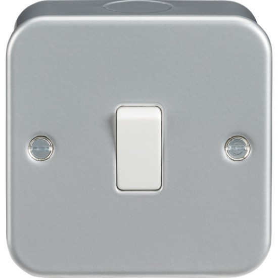 MLA Metal Clad Plate Switch 1G 2W