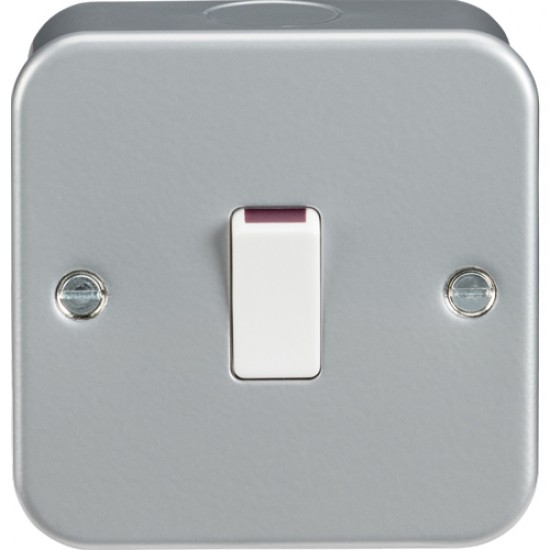 MLA Metal Clad Plate Switch Double Pole 20Amp