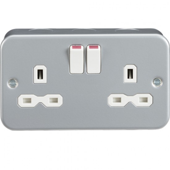 MLA Metal Clad Socket Double Switched