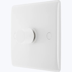 BG Curved Dimmer Switch 1G 2W 400W