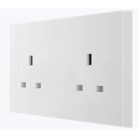 BG Unswitched Socket 2Gang 13Amp