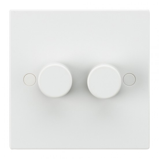 MLA 2 Gang Dimmer 40-400W Contract