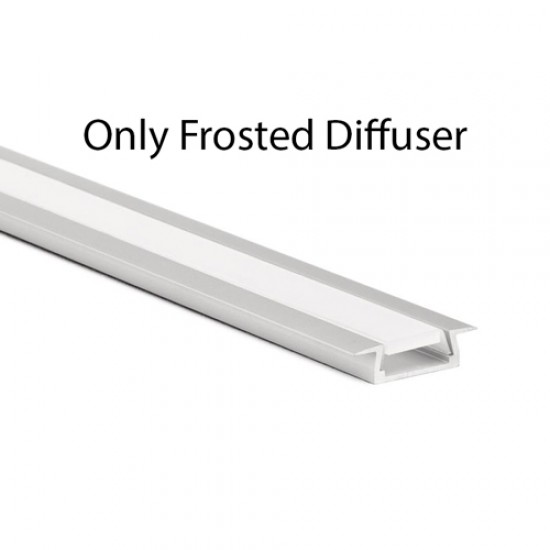 Enlite Aluminium Frosted Difuser 2M