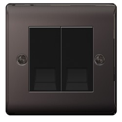 BG Nexus B/Nickel RJ11 Outlet 2G