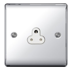 BG Nexus P/Chrome Socket Switched 2Amp 1G W/I