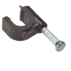 Cable Clip Round 10 - 14mm Black