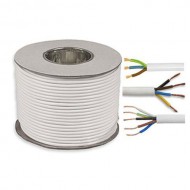 Flex PVC White 50m 1mm 3 Core