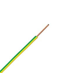 Single Cable 100m 10mm PVC G/Y