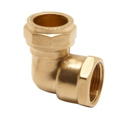 Comp Elbow Female Iron 10mm x 3/8