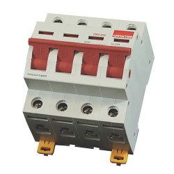 Contactum 125 A 4 Fused Isolator Switch