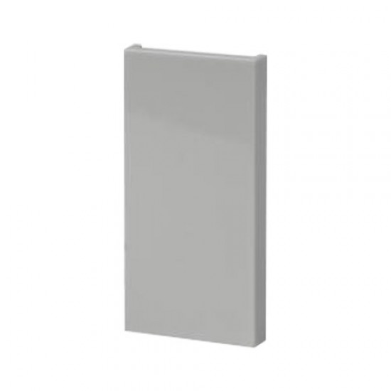 Half Blank Euro for Faceplate, White