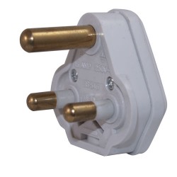 Deta Plug 15A Round Pin