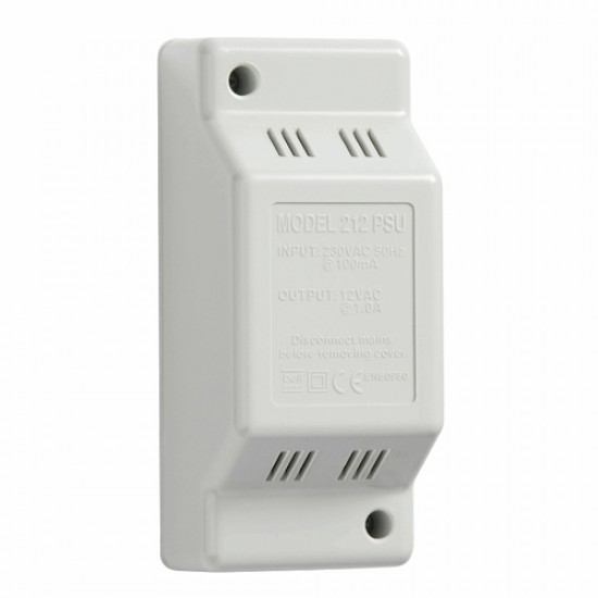 Bell Door Entry Transformer 12V AC 1A Bell Unit