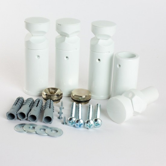 Eastbrook Towel Rail Brackets White