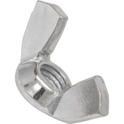 Hex Steel Wing Nut M6