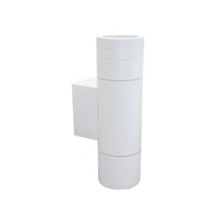 GAP Pillar Up|Down Wall Light White S/Steel