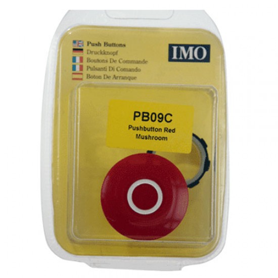 IMO Pushbutton Red 40mm Emergency O