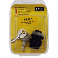 IMO Pushbutton Key Switch 2 Position