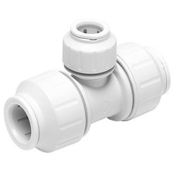 J G Speedfit Tee Reducing 15mm x 15mm x 22mm