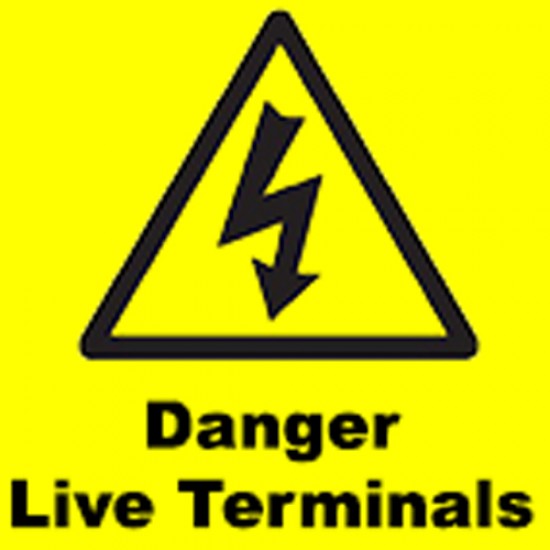 Kompres Danger Live Terms 50mm x 50mm