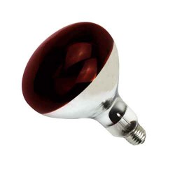 Infra-Red Heat Lamp 250Watts ES Red