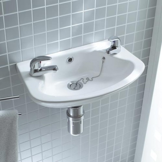 Atlas Cloakroom Basin 460mm 2T/H