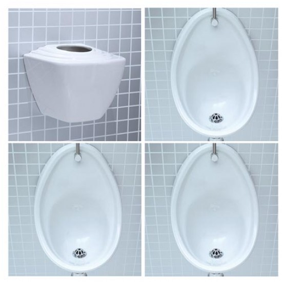 Atlas 50mm Urinal Three Pack